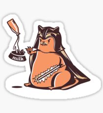 wicked cat darth vader Sticker