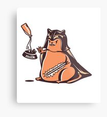 wicked cat darth vader Metal Print