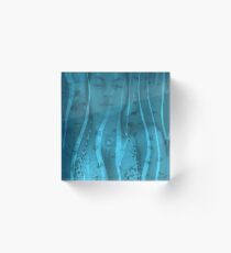 Pepi sexy model selfie posing Acrylic Block