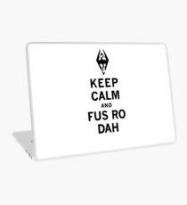 Keep Calm Skyrim Laptop Skin