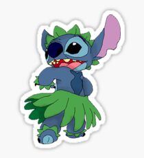 Hula Stitch Sticker