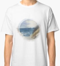 At the sea I Baltic sea beach watercolor Classic T-Shirt