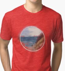 Am Meer I Ostsee Strand Aquarell Vintage T-Shirt