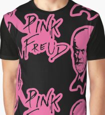 PINK FREUD PSYCHOANALYSIS Graphic T-Shirt