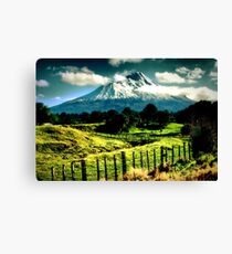 Mt Taranaki Canvas Print
