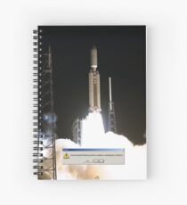 Titan Launch, Cassini Orbiter & Huygens Probe Spiral Notebook