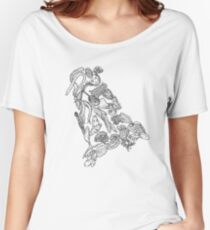 Animalia - Metozoa - Black and White - Evolution Women's Relaxed Fit T-Shirt