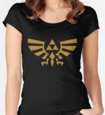 Triforce Crest - Legend of Zelda Women's Fitted Scoop T-Shirt