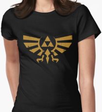 Triforce Crest - Legend of Zelda Women's Fitted T-Shirt