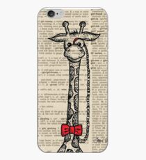 Giraffe mit Monokel iPhone-Hülle & Cover
