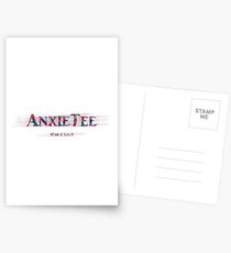 AnxieTee Design#1 (Anxiety Awareness) Postcards