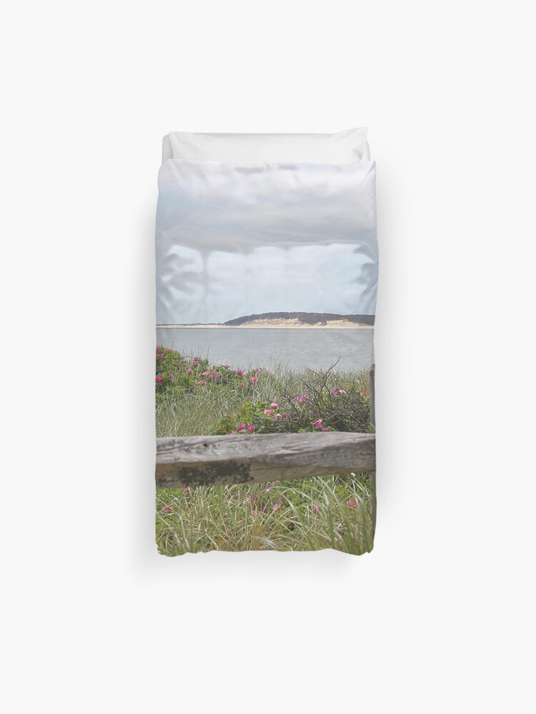 Beach Scene Duvet Cover By Backyardwonders Redbubble