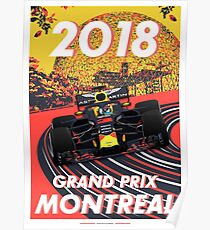Montreal Grand Prix 2018 Poster