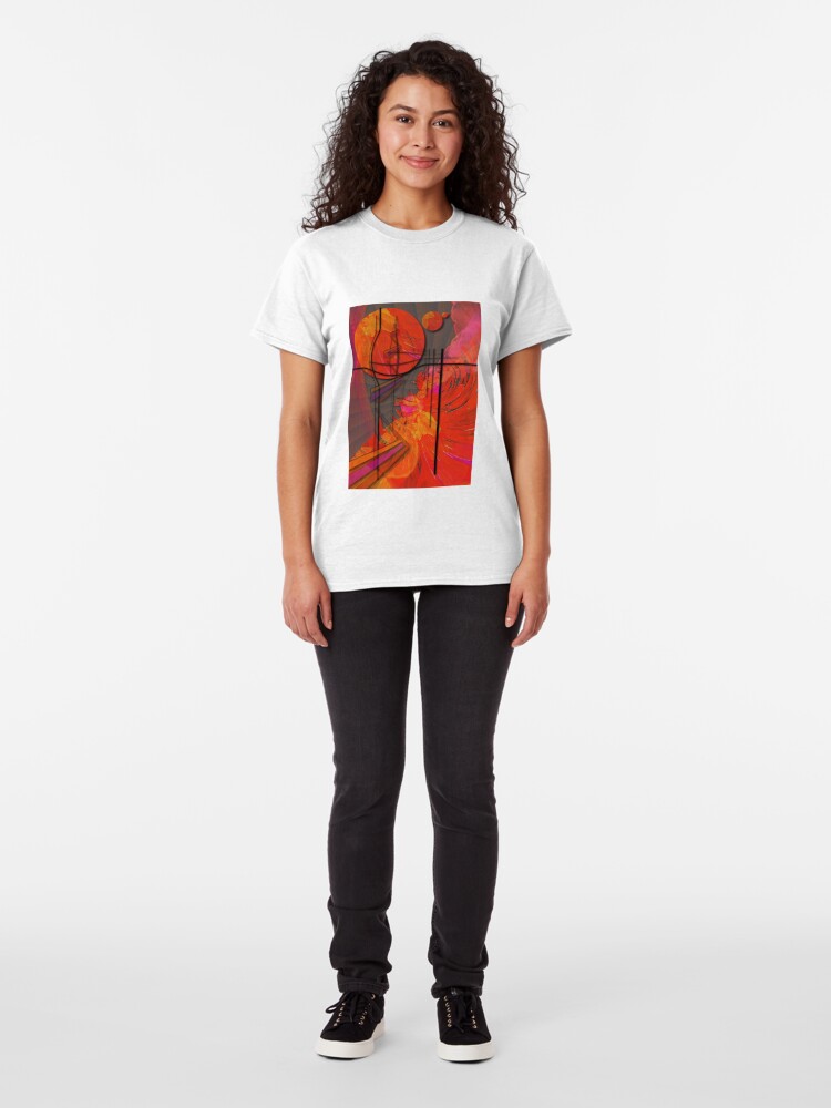 tangerine color t shirt