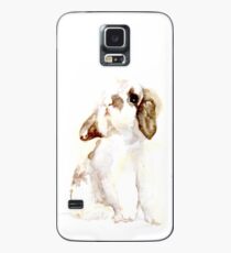 White & Brown Holland Lop Rabbit Case/Skin for Samsung Galaxy