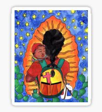 Lupe Cruzando la Frontera Sticker