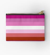 Lipstick Lesbian Pride Flag Studio Pouch