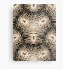 White Fungi altered image Metal Print
