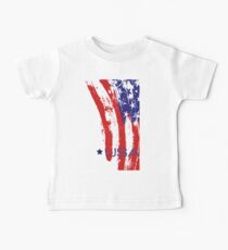 USA America Flag Baby Tee