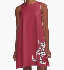 Alabama Houndstooth A-Line Dress
