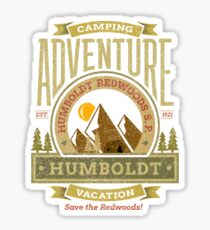 Humboldt Redwoods State Park Redwood Highway Souvenirs Sticker