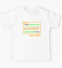 Best Daddy In The Galaxy Shirt Daddy Shirt Fathers Day Shirt Lightsabers Kids Tee