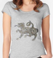 Camiseta entallada de cuello redondo Celtic Lion Tee