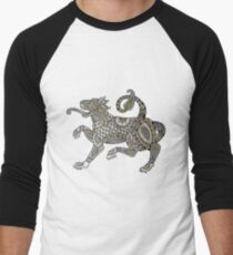 Celtic Lion Tee Men's Baseball ¾ T-Shirt