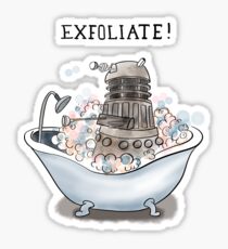 Exfoliate Sticker