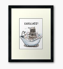 Exfoliate Framed Print