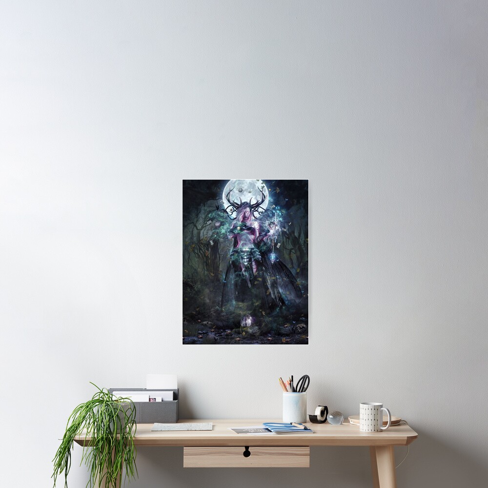 The Dreamcatcher (vertical print) Poster