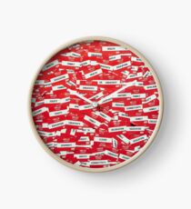 Hello My Name Is - Name Tag Design Clock