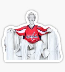 Abe das Baby sagt "Go Caps" Sticker
