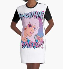 Vestido camiseta Jem and the Holograms Años 80 película de dibujos animados tv