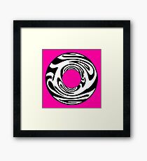 Barbie Donut Framed Print