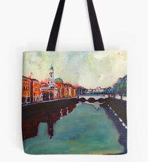 Liffey, Arran Quay and Ushers Quay - Dublin Tote Bag