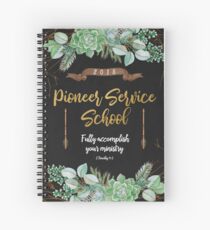 Pioneer Service School 2018 (Design no. 9) Spiral Notebook