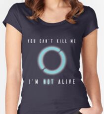 Detroit: Become Human Connor - White Women's Fitted Scoop T-Shirt