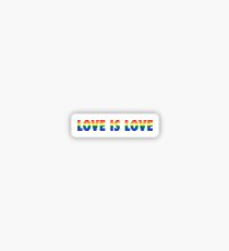 love is love Sticker