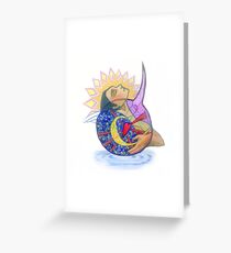 Let God speak to your soul Greeting Card