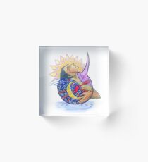 Let God speak to your soul Acrylic Block