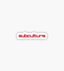 Subculture Sticker