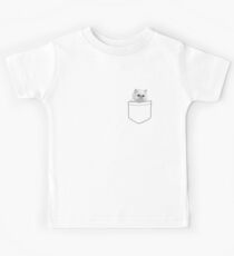 Persian Pocket Cat Kids Tee