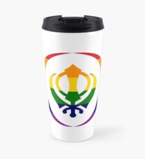 Sikh (Rainbow) Travel Mug