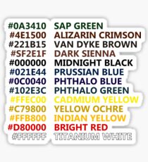 Happy Little Colors Sticker