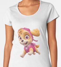 PAW Patrol Skye Running Women's Premium T-Shirt