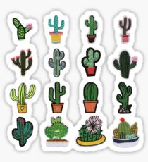 Cacti Succulents Plant Pack Sticker