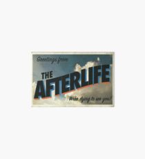 Greetings from the Afterlife Art Board