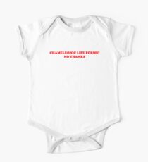 Chameleonic Life Forms? One Piece - Short Sleeve