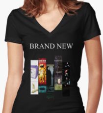 Brand New Women's Fitted V-Neck T-Shirt